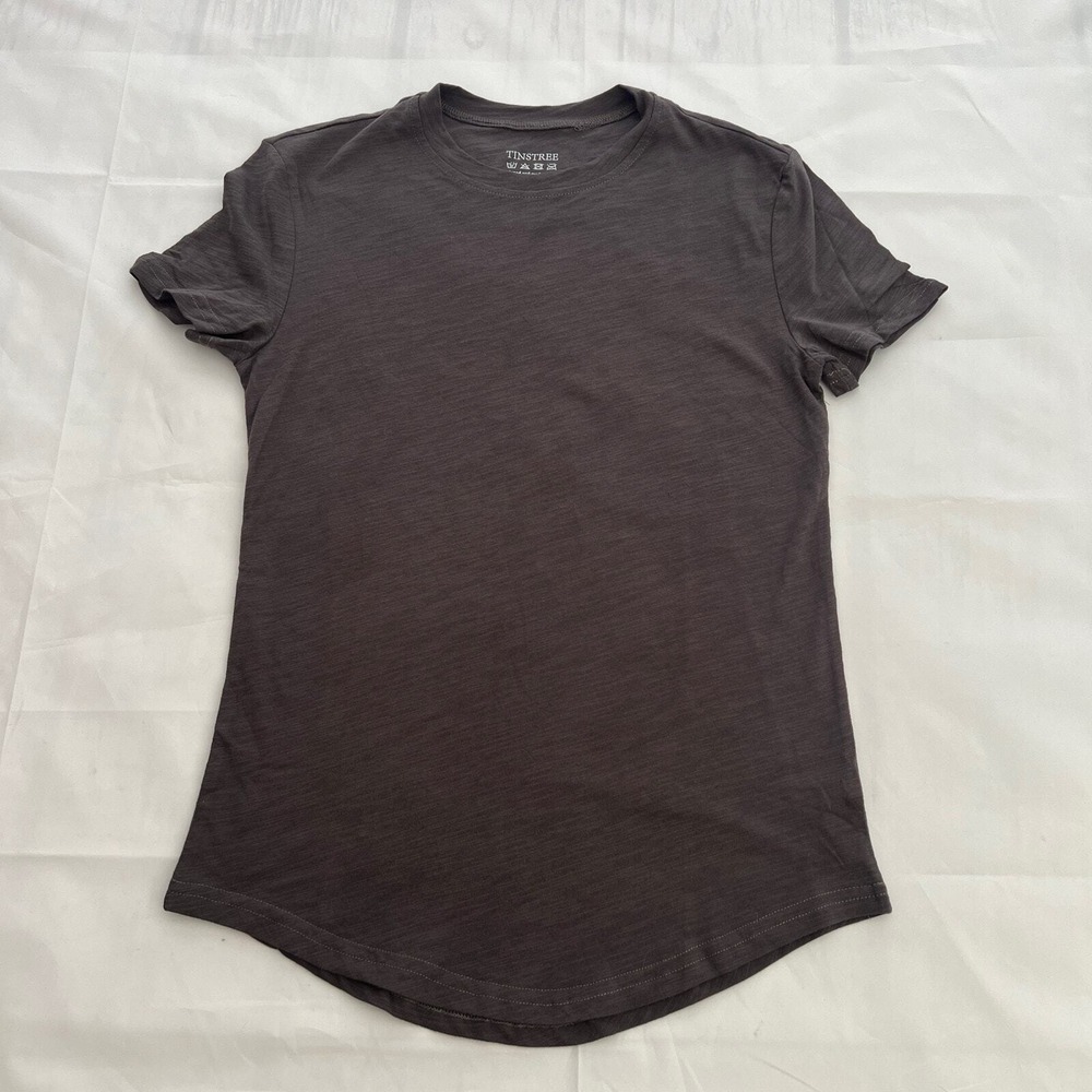 Tinstree Men's gym T-Shirt Dark Gray Size Small
